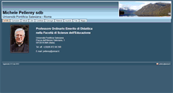 Desktop Screenshot of pellerey.unisal.it