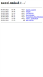 Mobile Screenshot of nanni.unisal.it